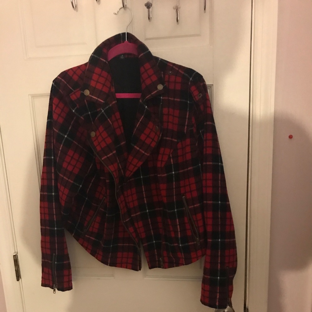 Torrid plaid jacket
